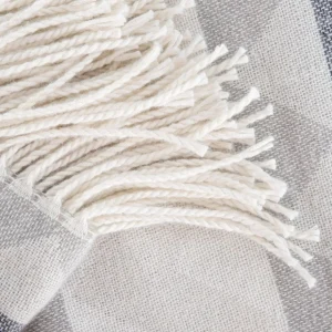 Koc Tiari Zygzak Szary 130X170 Cm