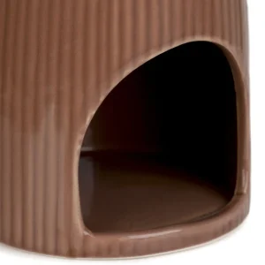 Komienk Ceramiczny Fires Z Woskiem Sandalwood 10X12,5 Cm 22G