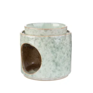 Kominek Soleto Ceramiczny Zielony 9X9X10 Cm