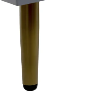 Komoda Bodo Grafitowa Z Metalowymi Nogami 80X40X95 Cm