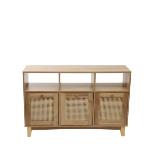 Komoda Notto Z Rattanem 110X35X72 Cm