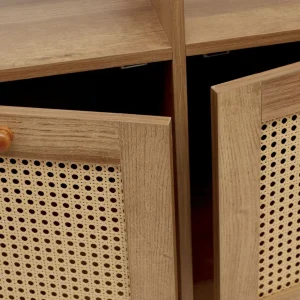 Komoda Notto Z Rattanem 110X35X72 Cm