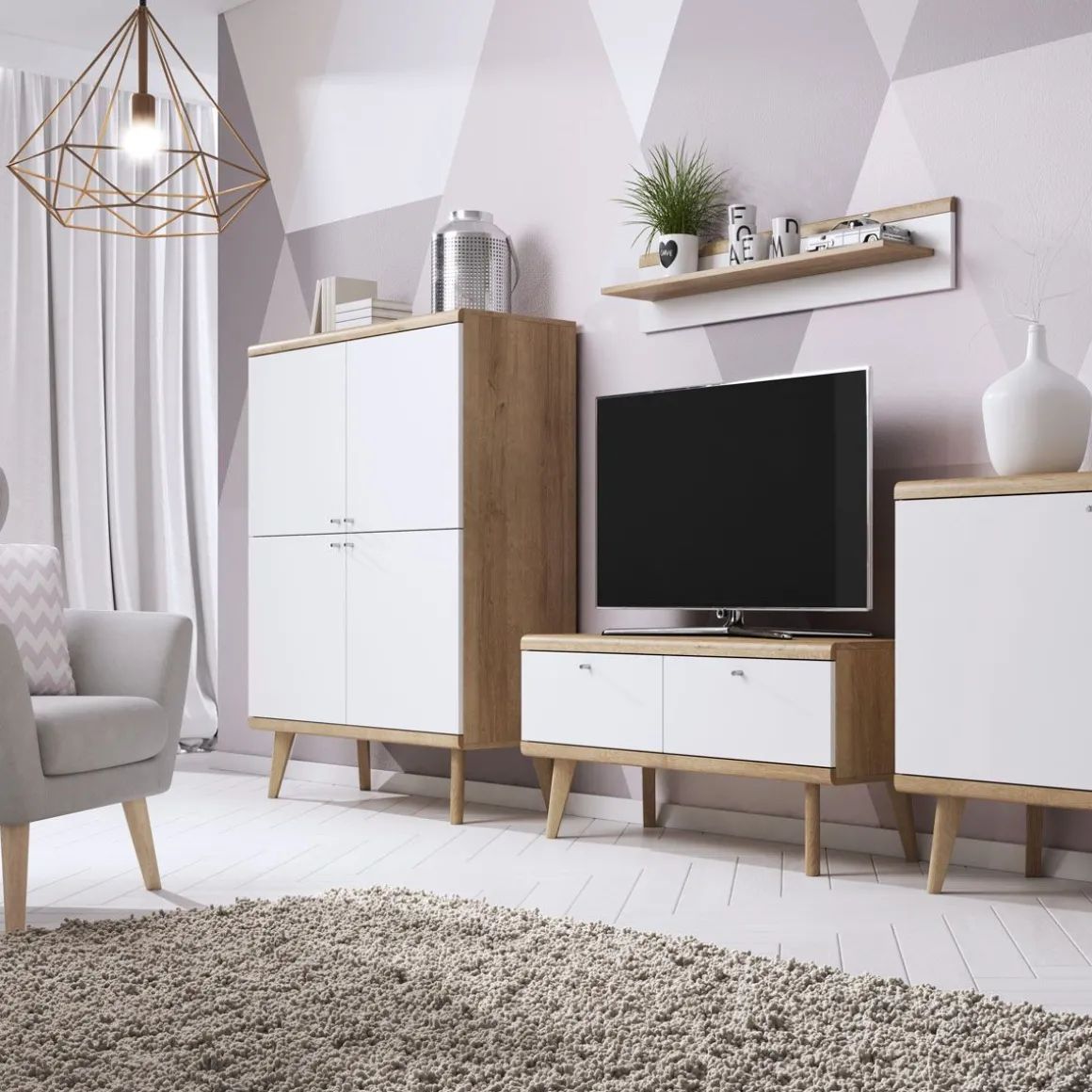 komoda_primo_dab_riviera__0.webp Komoda Primo! Dab Riviera 107X134X40 Cm