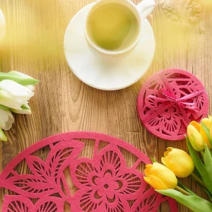 Komplet 4 Szt. Podkladek Tonel Rozowa 11.50