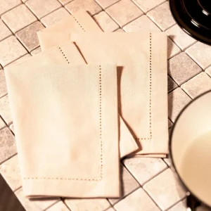 Komplet Serwetek Do Jadalni Farre Bezowe 30X45 Cm