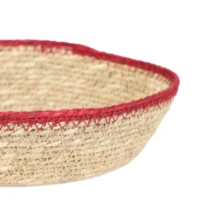 Kosz Do Przechowywania Clary Naturalny Z Trawy Morskiej 20X20X5 Cm