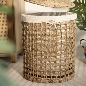 Kosz Do Przechowywania Denahi Okragly Z Wysciolka 40X47 Cm