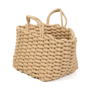 Kosz Do Przechowywania Flavia Bezowy 26X26X21 Cm