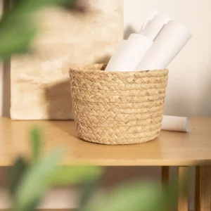 Kosz Do Przechowywania Iggie Naturalny 22X16 Cm