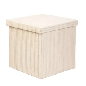 Kosz Do Przechowywania Letia Bezowy 27X27X27 Cm