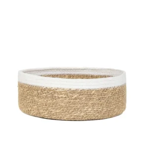 Kosz Do Przechowywania Marlin Okragly Z Trawy Morskiej 25X25X9,5 Cm