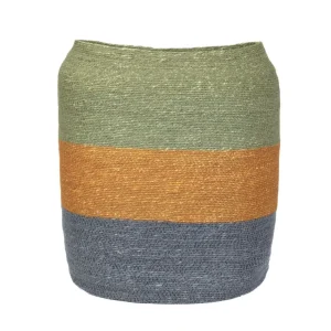 Kosz Do Przechowywania Regin W Kolorowe Paski 35X35X45 Cm