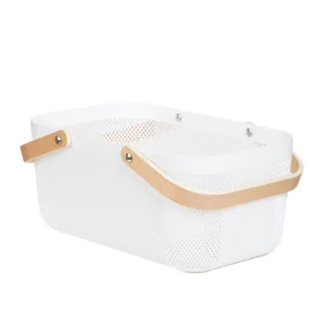 Kosz Elijah Bialy 24.5X40X19Cm