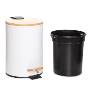 Kosz Lazienkowy Maris Bialy 3L