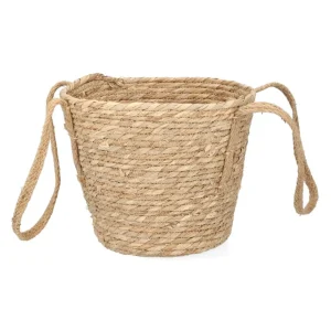 Kosz Lumbo Z Trawy Morskiej Z Uchwytami 28X25 Cm