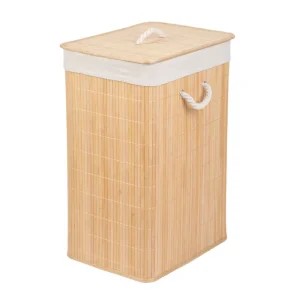 Kosz Na Bielizne Kiyo Z Przykrywka 39X29,5X58,5 Cm