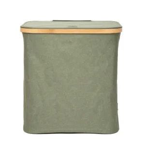 Kosz Na Bielizne Nellie Zielony 40,5X33X42 Cm