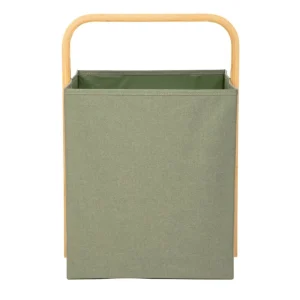 Kosz Na Bielizne Nellie Zielony 36X32X50 Cm