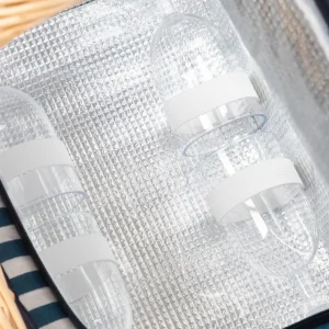 Kosz Piknikowy Orlando Dla 4 Osob Z Mata Z Podwojna Klapa 40X28X20 Cm