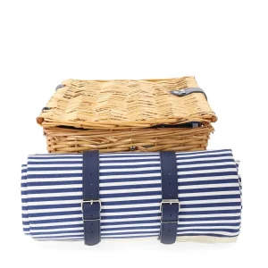 Kosz Piknikowy Orlando Dla 4 Osob Z Mata 46X30X20 Cm