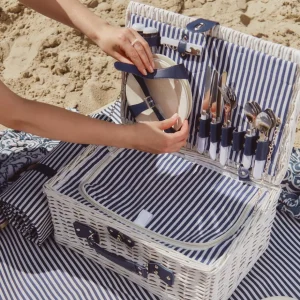 Kosz Piknikowy Orlando Dla 4 Osob Z Mata 46X30X20 Cm