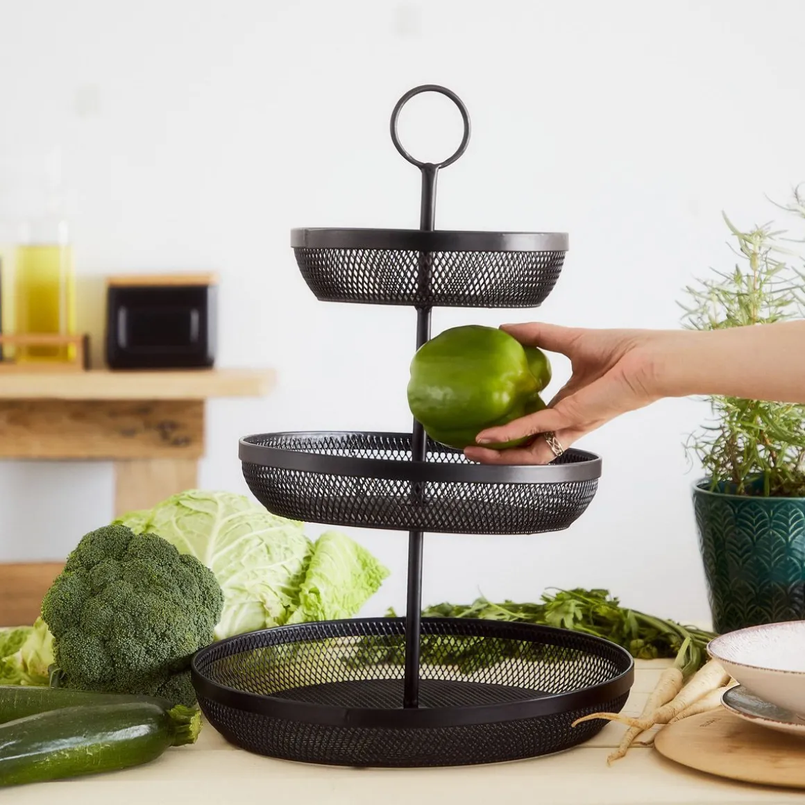 koszyk_gridio_trzypietrow_0.webp Koszyk Gridio Trzypietrowy Okragly 42X32 Cm