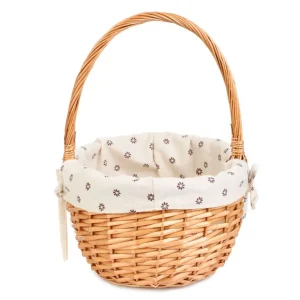 Koszyk Norso Z Raczka Naturalny 38 Cm