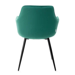 Krzeslo Andre Welurowe Zielone 56X61X86 Cm