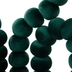 Krzeslo Bubble Beam Welurowe Zielone 56,5X52X87 Cm