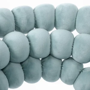 Krzeslo Bubble Verse Welurowe Turkusowe 48X65X81 Cm