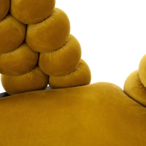 Krzeslo Bubble Verse Welurowe Oliwkowe 48X65X81 Cm