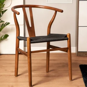 Krzeslo Caderia Plecione Brazowe 45X45X76 Cm