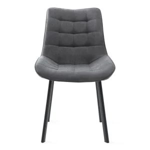 Krzeslo Colin W Tkaninie Grafitowe 53X61X88 Cm