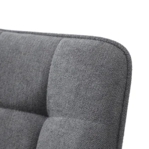 Krzeslo Colin W Tkaninie Grafitowe 53X61X88 Cm