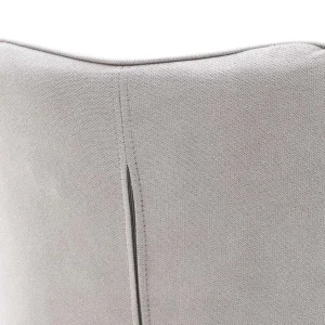 Krzeslo Colin W Tkaninie Jasnoszare 53X61X88 Cm