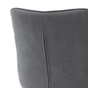 Krzeslo Colin W Tkaninie Grafitowe 53X61X88 Cm