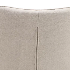 Krzeslo Colin W Tkaninie Bezowe 53X61X88 Cm