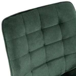 Krzeslo Colin Welurowe Zielone 53X61X88 Cm