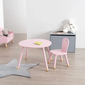 Krzeslo Dzieciece Lazy Rozowe 32X31,5X50 Cm