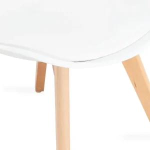 Krzeslo Fisco Biale 48X56X82 Cm