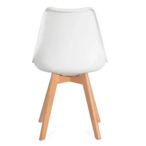 Krzeslo Fisco Biale 48X56X82 Cm