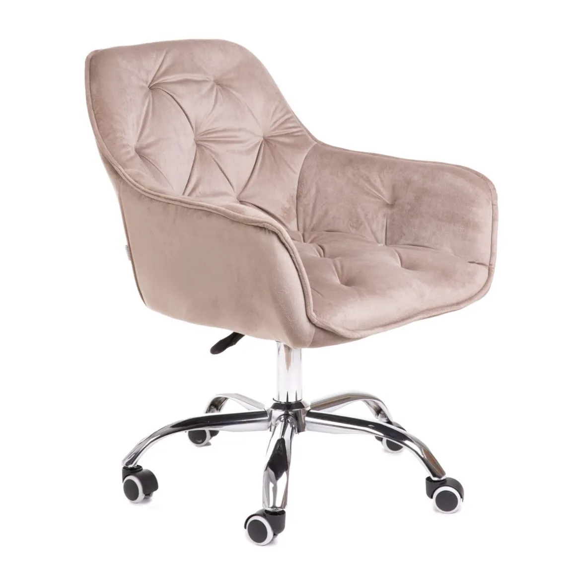 krzeslo_flossi_welurowe_o_1.webp Krzeslo Flossi Welurowe Obrotowe Bezowe 57X65X90 Cm