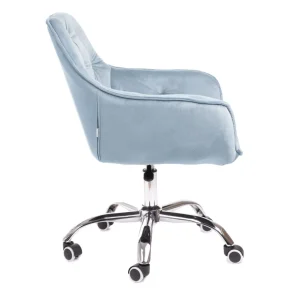 Krzeslo Flossi Welurowe Obrotowe E 57X65X90 Cm