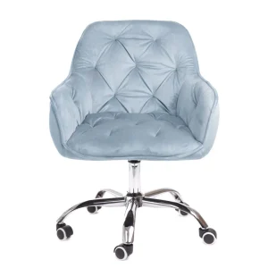 Krzeslo Flossi Welurowe Obrotowe E 57X65X90 Cm