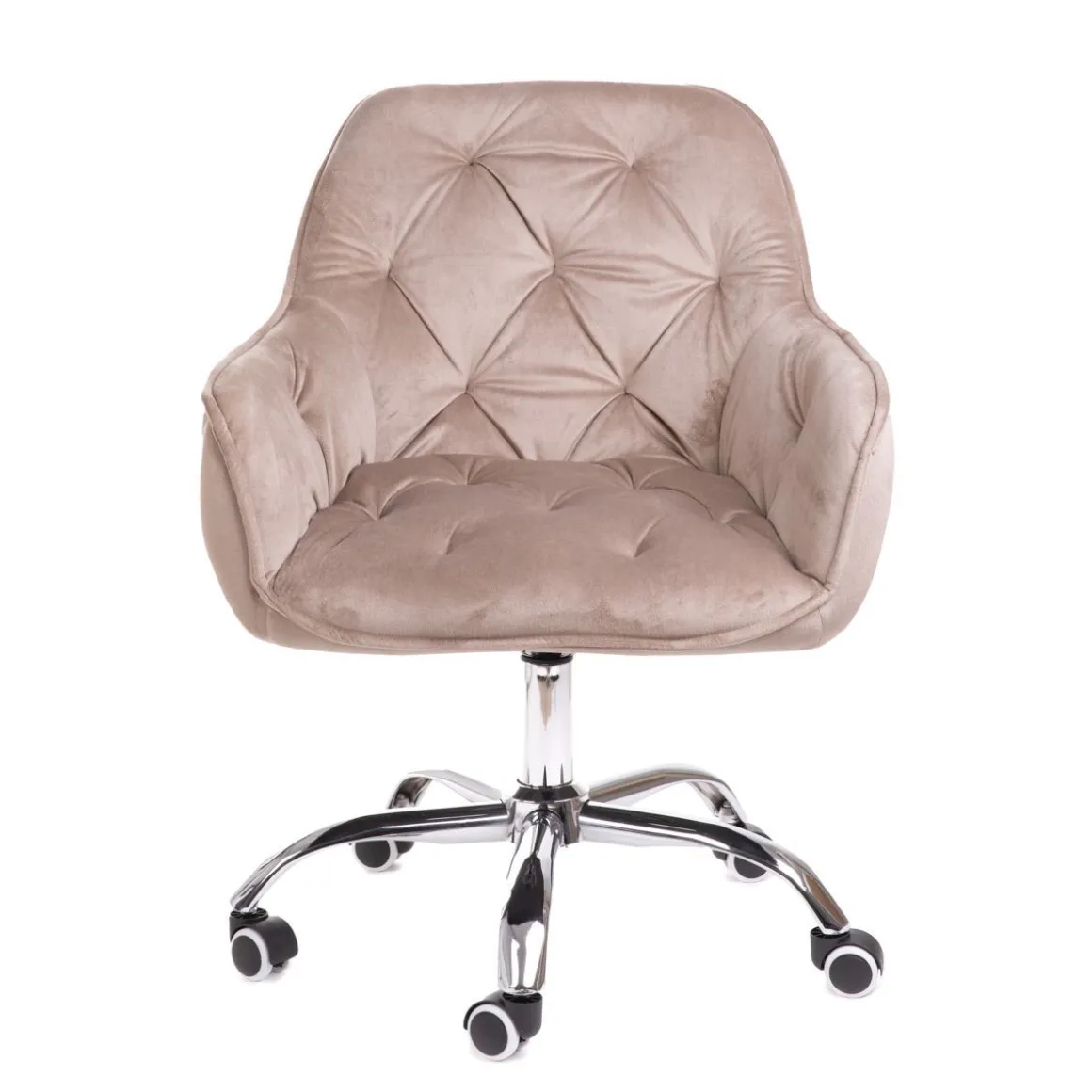 krzeslo_flossi_welurowe_o_3.webp Krzeslo Flossi Welurowe Obrotowe Bezowe 57X65X90 Cm