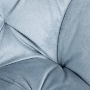 Krzeslo Flossi Welurowe Obrotowe E 57X65X90 Cm