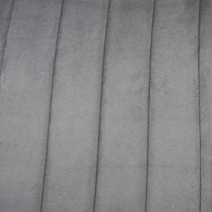 Krzeslo Golick Welurowe Ciemnoszare 44X57X88 Cm