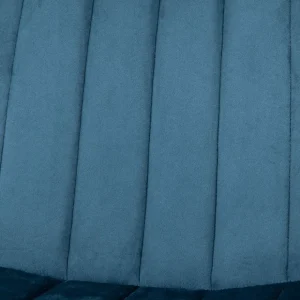 Krzeslo Golick Welurowe Granatowe 44X57X88 Cm