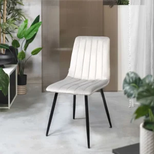 Krzeslo Golick Welurowe Jasnoszare 44X57X88 Cm