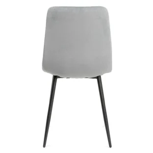 Krzeslo Hillevi W Tkaninie Szare 44X57X88 Cm